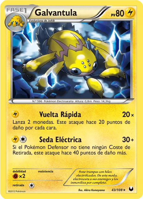 Galvantula – Reverse Holo