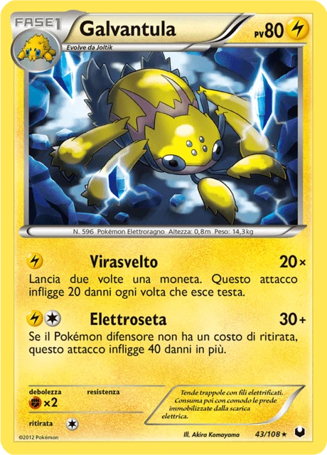 Galvantula – Reverse Holo