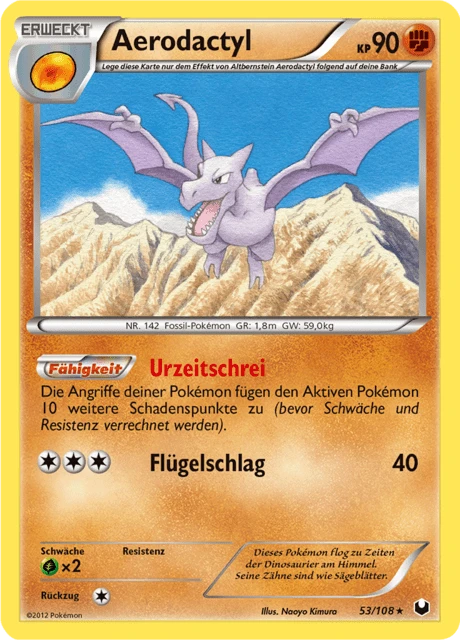 Aerodactyl – Reverse Holo