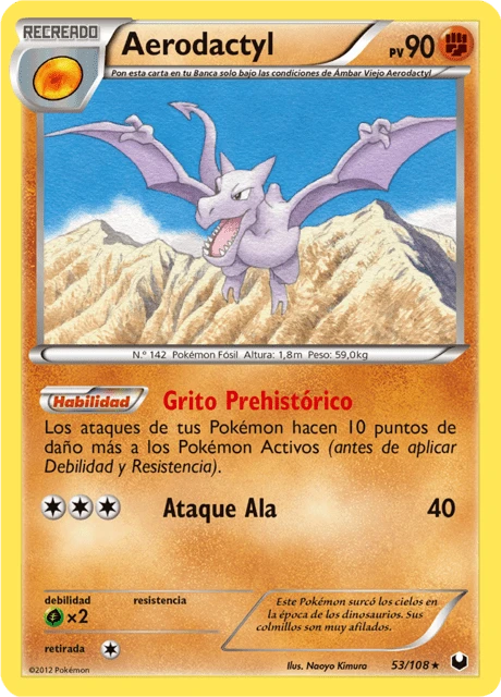 Aerodactyl – Reverse Holo