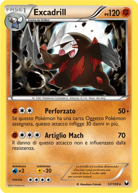Excadrill – Reverse Holo