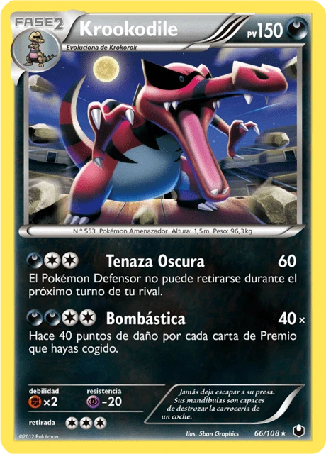 Krookodile – Reverse Holo