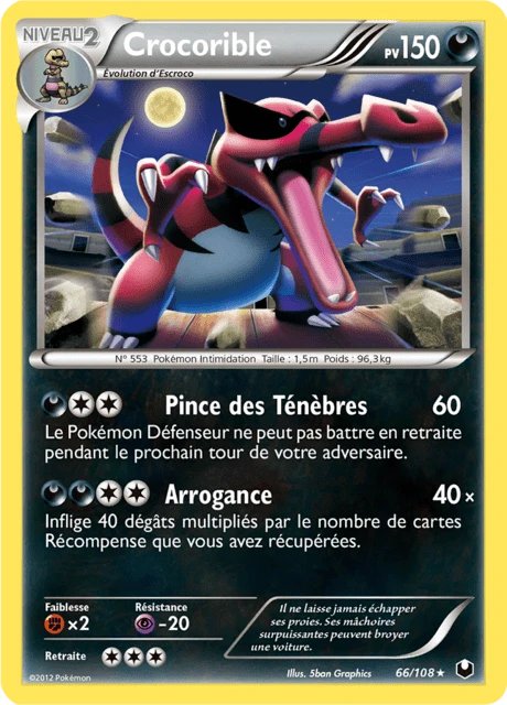 Crocorible – Reverse Holo