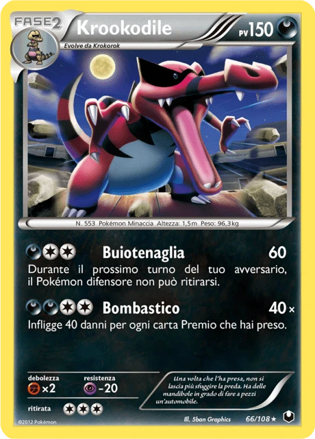 Krookodile – Reverse Holo