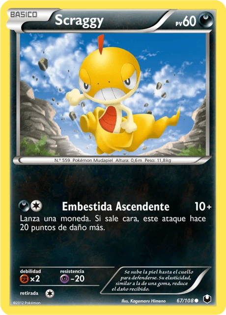 Scraggy – Reverse Holo