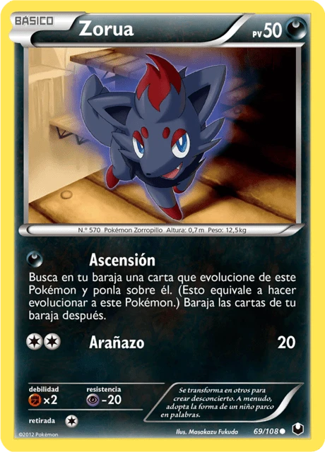 Zorua – Reverse Holo