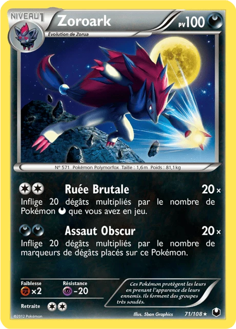 Zoroark – Reverse Holo