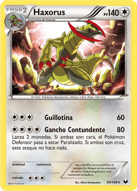 Haxorus – Reverse Holo