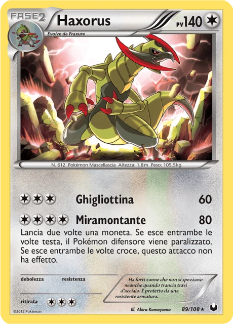 Haxorus – Reverse Holo