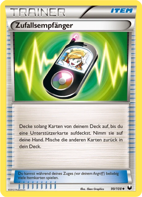 Zufallsempfänger – Reverse Holo