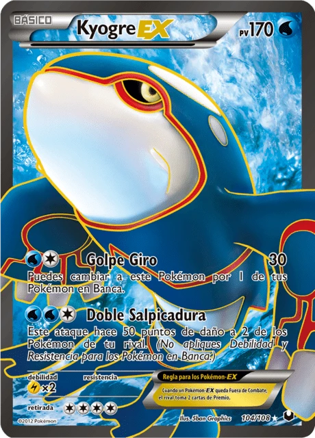 Kyogre-EX – Holo