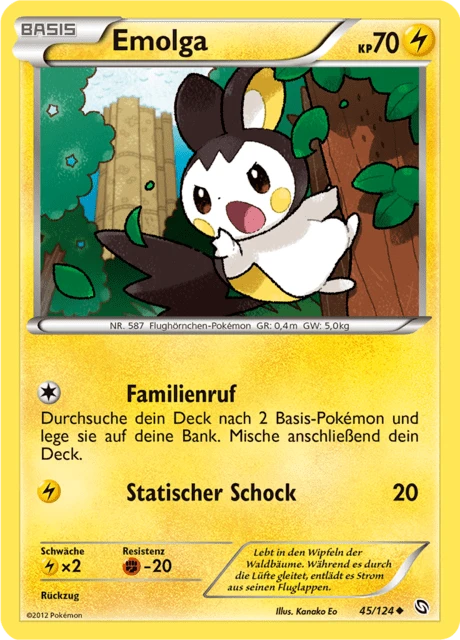 Emolga – Reverse Holo