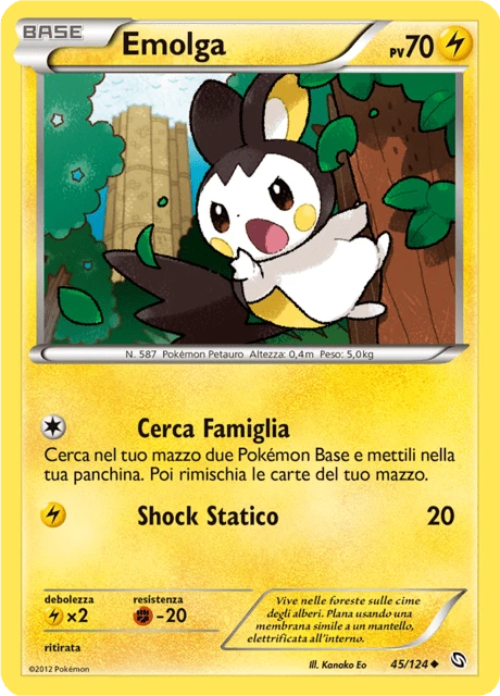 Emolga – Reverse Holo