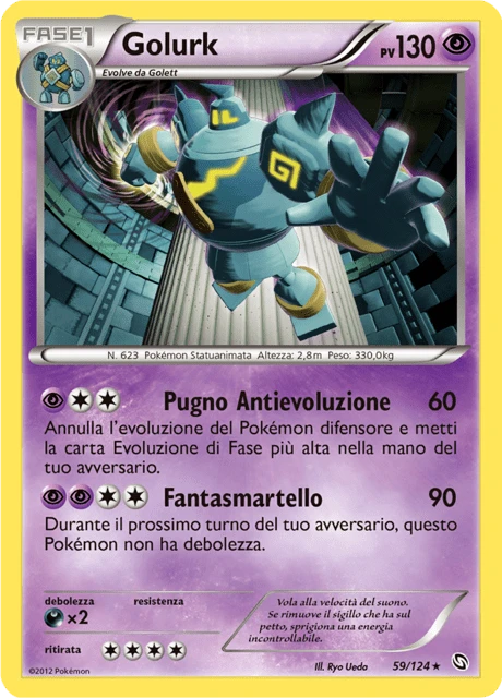 Golurk – Reverse Holo