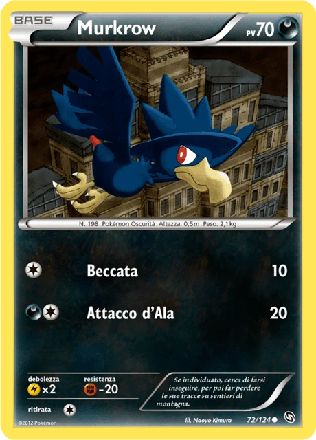 Murkrow – Reverse Holo