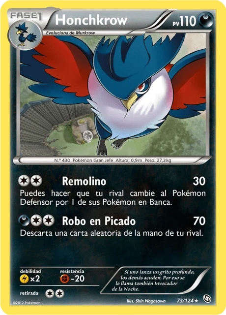 Honchkrow – Reverse Holo