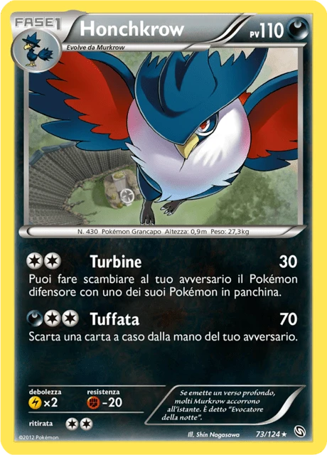 Honchkrow – Reverse Holo