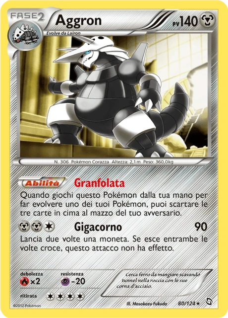 Aggron – Reverse Holo