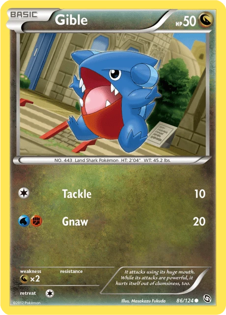 Gible – Normal