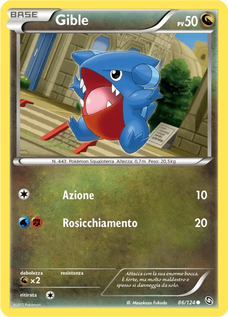 Gible – Reverse Holo