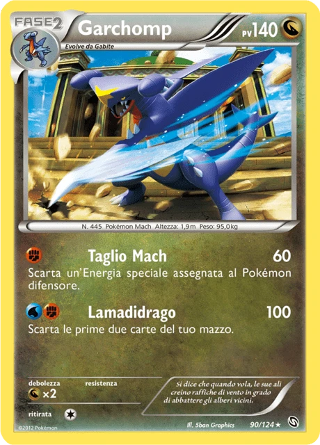 Garchomp – Reverse Holo