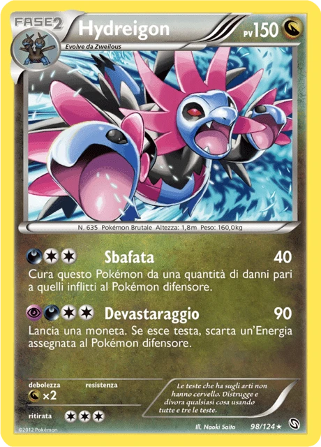 Hydreigon – Reverse Holo