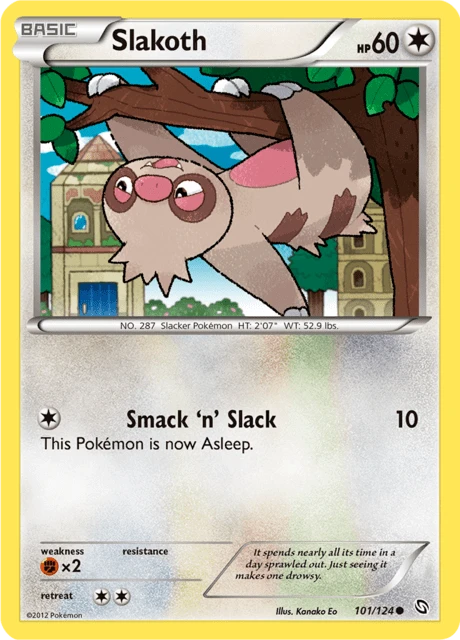 Slakoth – Reverse Holo