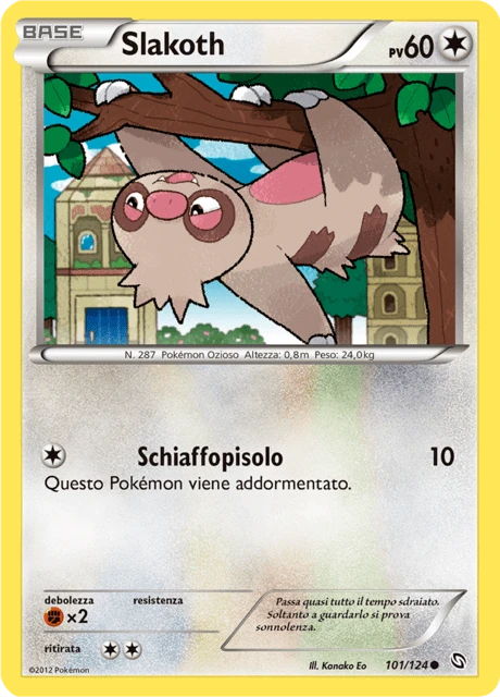 Slakoth – Reverse Holo