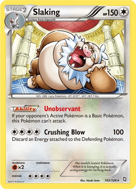 Slaking – Reverse Holo