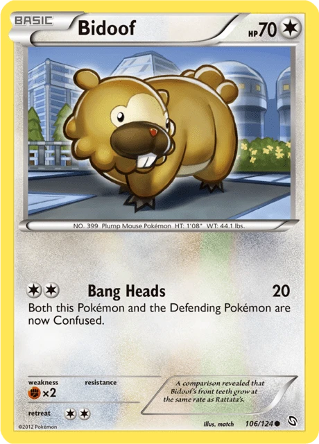 Bidoof – Normal