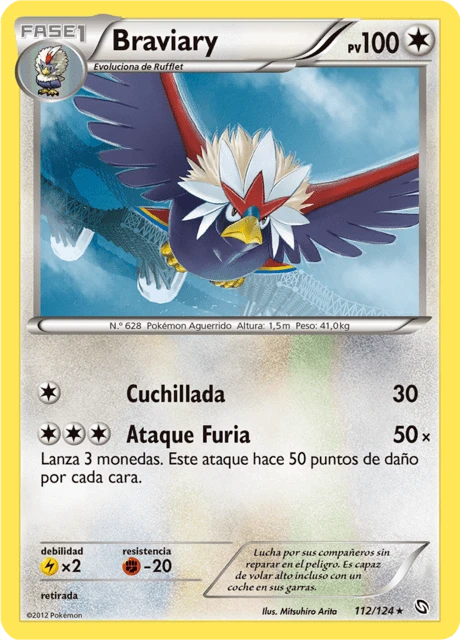 Braviary – Reverse Holo