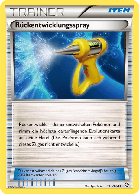 Rückentwicklungsspray – Normal