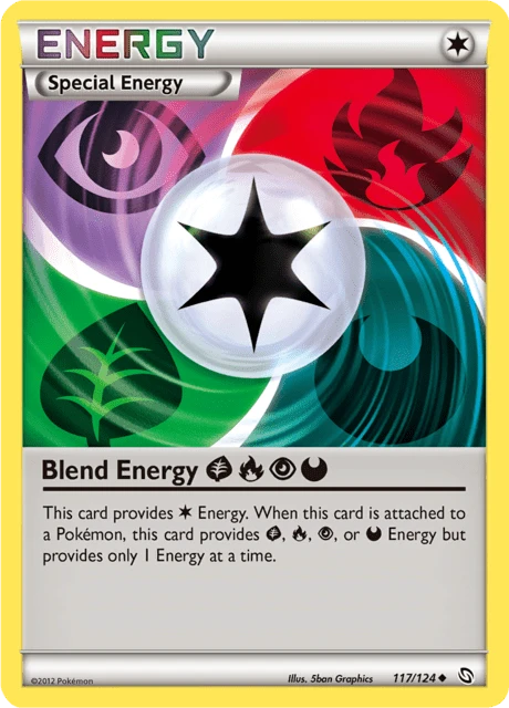 Blend Energy Grass Fire Psychic Darkness – Normal