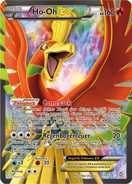 Ho-Oh-EX – Holo