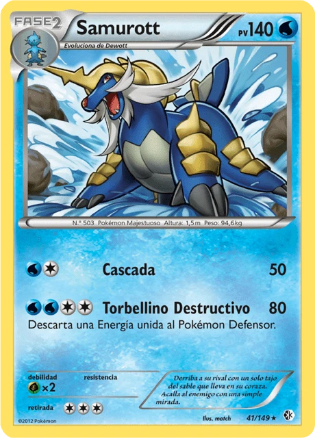 Samurott – Reverse Holo