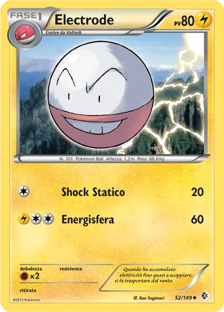 Electrode – Reverse Holo