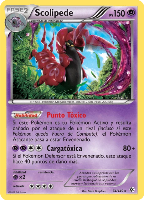 Scolipede – Reverse Holo
