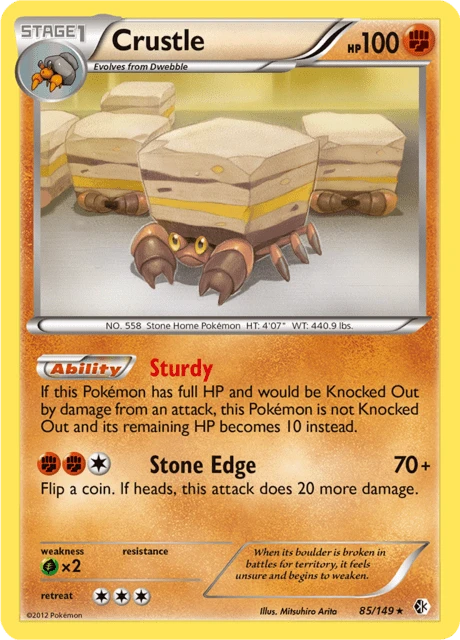 Crustle – Reverse Holo