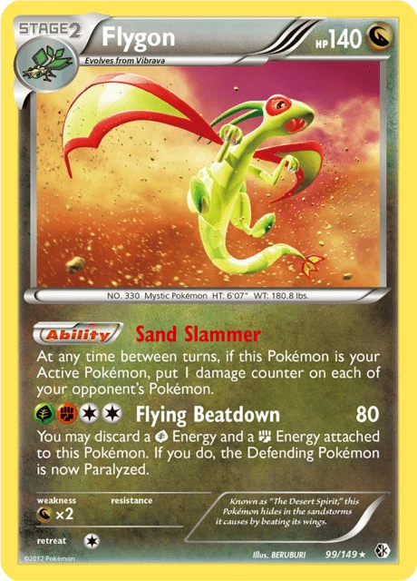 Flygon – Reverse Holo