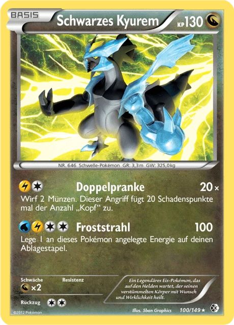 Schwarzes Kyurem – Normal