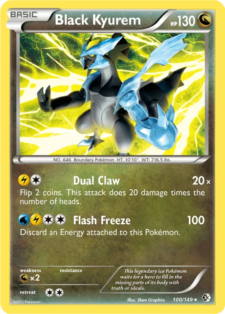 Black Kyurem – Reverse Holo
