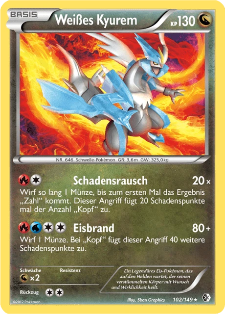 Weißes Kyurem – Normal