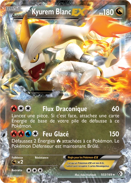 Kyurem Blanc-EX – Holo