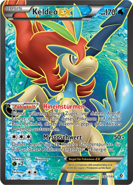 Keldeo-EX – Holo