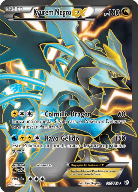 Kyurem Negro-EX – Holo
