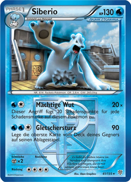 Siberio – Reverse Holo