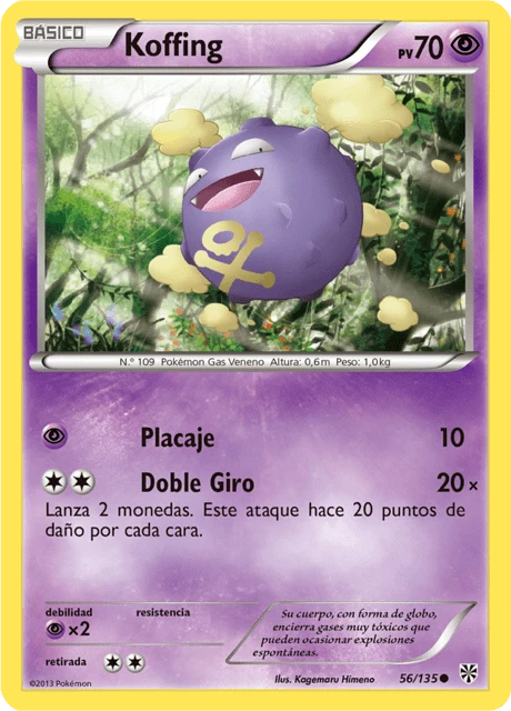 Koffing – Reverse Holo