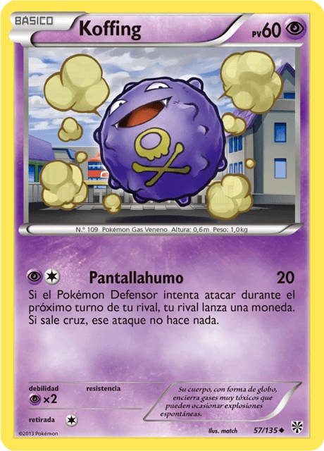 Koffing – Reverse Holo