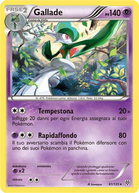 Gallade – Reverse Holo
