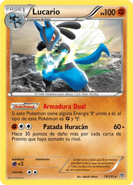 Lucario – Reverse Holo